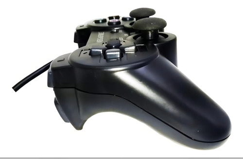 Par (2) De Controles Usb Para Pc Mac Raspberry Juegos Emulad Color Negro
