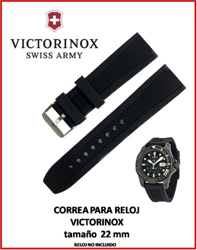 Correa Victorinox Swiss Army Dive Master 22mm Ancho 