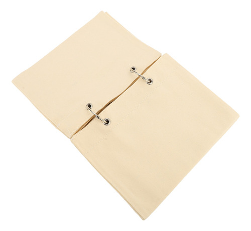 Planificador De Tela, Cuaderno De Bocetos En Blanco, De Lino