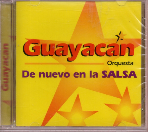 Cd Guayacan Orquesta De Nuevo En La Salsa
