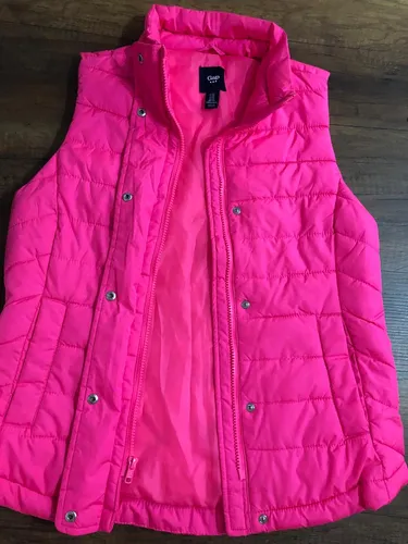 Chaleco Gap Color Fucsia Talla Xs (Usado)