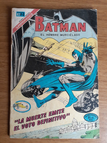 Cómic Batman Número 619 Editorial Novaro 1972