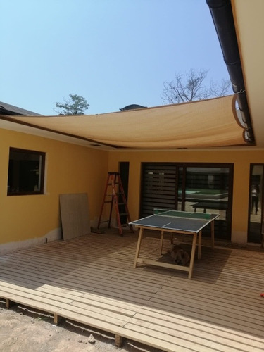 Cubre Patios Estacionamientos Canchas Malla Raschell 95%