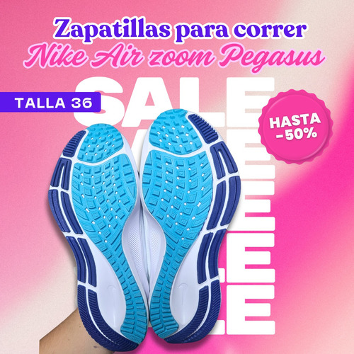 Zapatillas Nike Air Zoom Pegasus De Mujer Deportivo (Usado)
