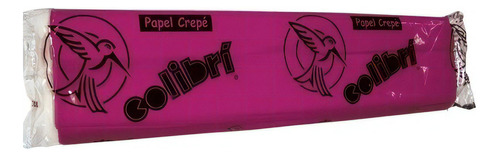 Papel Crepe Paq. C/200x50 Cms 10 Pzs Colibri *color Color Rosa Mexicano