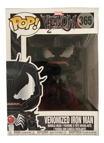 Venomized Iron Man Funko Pop Venom Iron Man Original #365