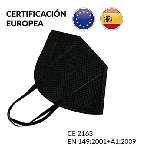 Imagen 5 de 8 de Caja De Mascarillas Ffp2 Homologadas Union Europea 5 Capas