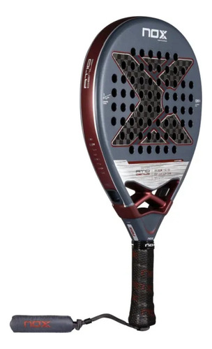 Raquete de padel Nox At10 Genius 12k Agustin Tapia cinza
