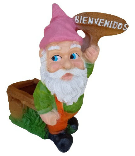 Duende, Enano, Gnomo De La Abundancia, Con Compartimiento.