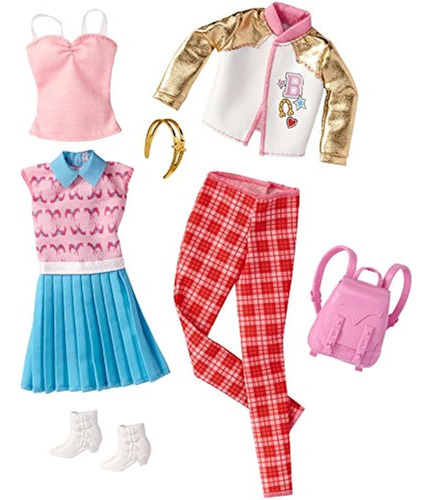 Paquete De La Escuela Barbie Fashions