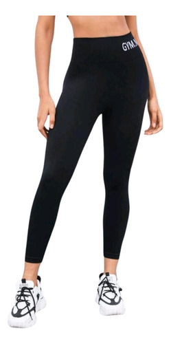 Lycra Leggins Deportivo Push Up  - Negro Ref. 1335