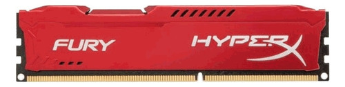 Memoria RAM Fury gamer color rojo 4GB 1 HyperX HX318C10FR/4