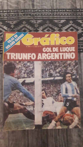 Revista El Grafico 3008 31/5/1977 Triunfo Argentino Vilas 