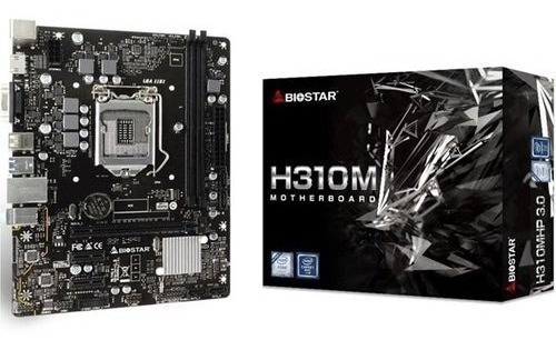 Tarjeta Madre Biostar H310mhp 3.0 Socket 1151 Ddr4 Hdmi Vg