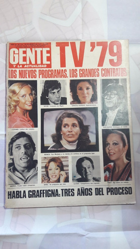 Revista Gente 714 Tv 1979 Maria Amelia Luchetti Juicio
