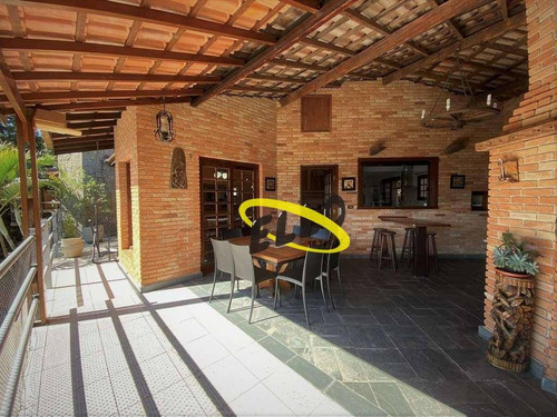 Forest Hills - Rústica, 4 Dorms (2 Sts), 4 Áreas Gourmet, Piscina, Sauna E Vista! - Ca5032