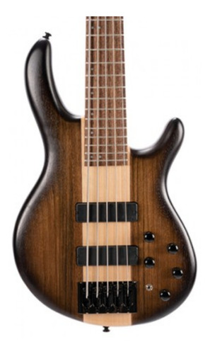 Baixo Ativo Cort C5 Plus Ovmh 5 Cordas Marrom Cor Antique brown burst Orientação da mão Destro