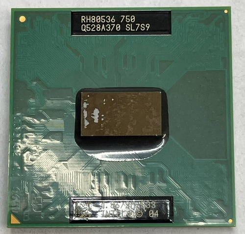 Procesador Tel Pentium M 750 1.86ghz 533mhz Portátil Sl7s9