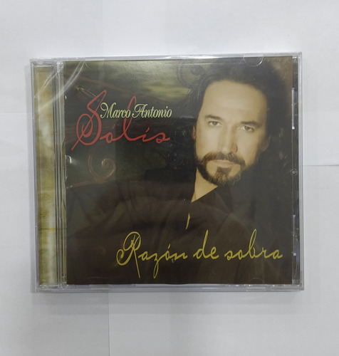 Marco Antonio Solis Razon De Sobra / Cddoble Nuevo  Original