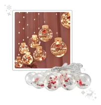 Comprar Luces Navideñas Cascadas Bola Del Deseo Navidad 3mts