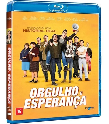 Blu-ray Orgulho E Esperança - Abram Rooney - Novo Lacrado