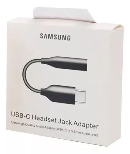 Samsung Adaptador Usb C / Audífono Jack 3.5mm 24bit / 192khz