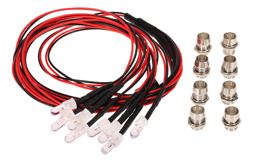 Control Remoto Para Coche Rc Accessories Hpi 2 Scx10 Led Bla