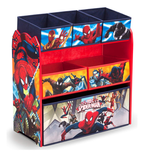 Máscaras De Pijama Para Niños Toy Organizer Delta Con 6 Cont