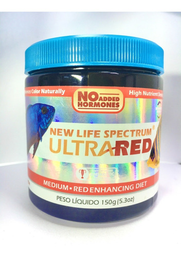 Ração New Life Spectrum Ultra Red 150g Medium 2-2,5mm