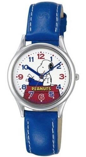 Reloj Snoopy Peanuts Original. Correa Azul