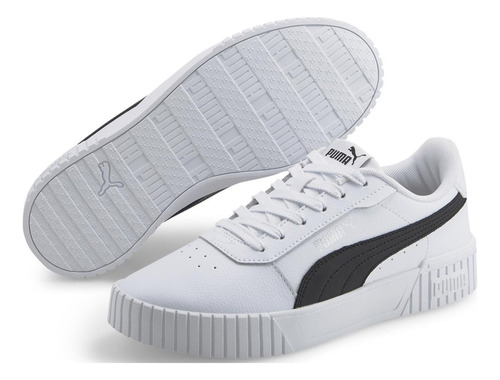 Zapatilla Puma Carina 2.0 385849 07 Blanco Para Mujer