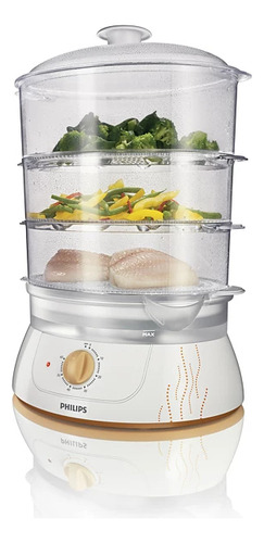 Vaporera Phillips Hd9120 Usada Blanco 50/60 Hz (Usado)