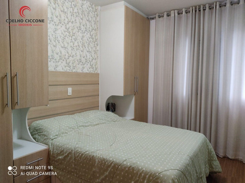 Imagem 13 de 15 de Excelente Apartamento De 2 Dormitorios - Bairro - Santo Antonio - Sao Caetano Do Sul - V-5501