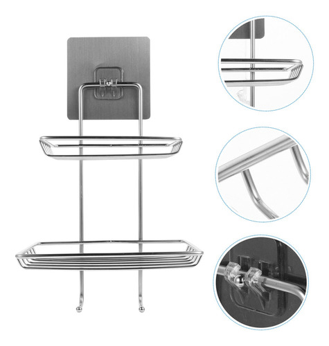 2025 Soporte Para Jabón De Tocador Sin Perforaciones
