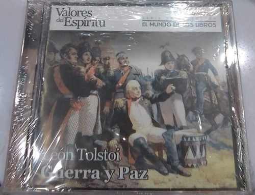 León Tolstoi Guerra Y Paz Cd Original Nuevo