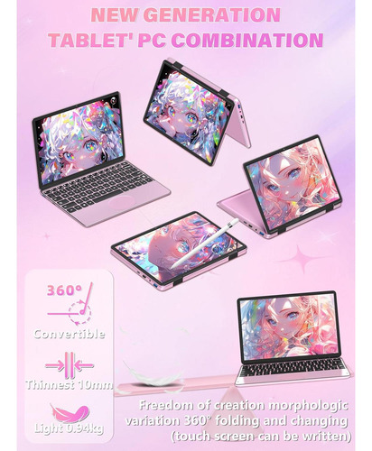 Laptop Convertible Svikou Hl110yp 11 Táctil 16gb 512gb