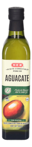 Aceite De Aguacate Puro 500 Ml Heb
