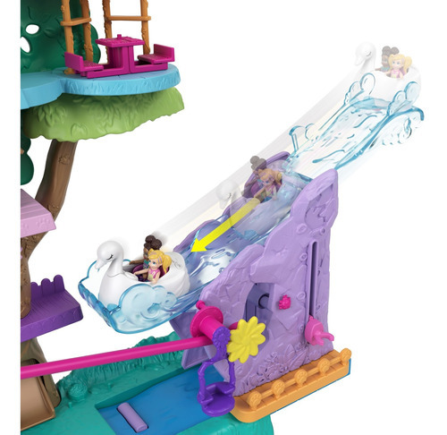 Set De Juego Polly Pocket Aventura De Mascotas En La Casa