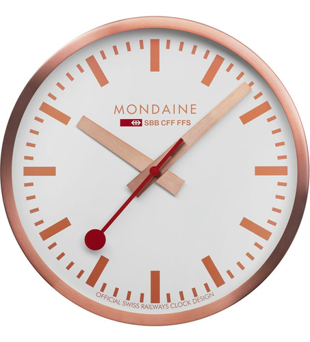 Mondaine Reloj De Pared A990.clock.18sbk 25cm - Reloj Oficia