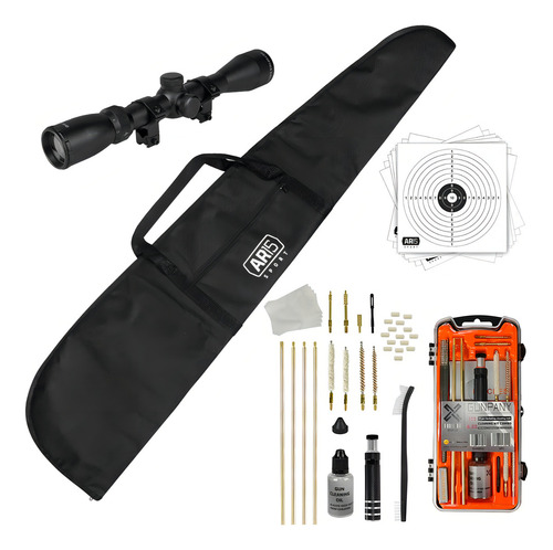 Kit Limpeza Espingarda/chumbinho Com Dois Calibres 4.5 E 5.5