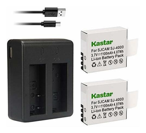 Batería De Cámara Kastar Battery (x2) + Dual Usb Charger For