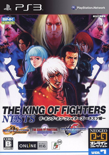 The King Of Fighters 99, 2000 Y 2001 Ps3 - No Es Disco