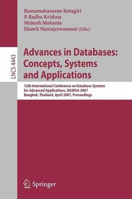 Libro Advances In Databases: Concepts, Systems And Applic...