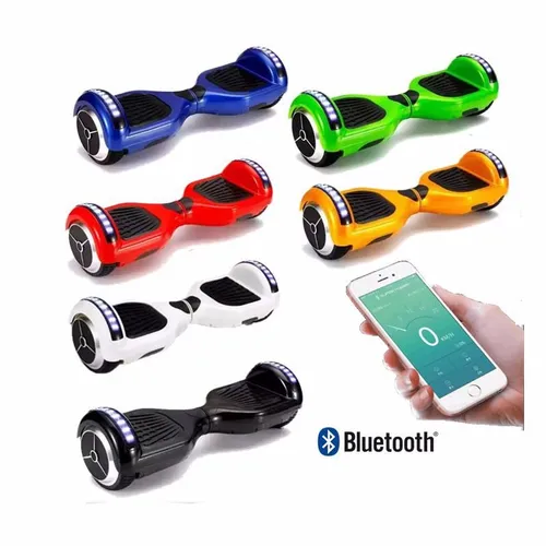Hoverboard 6.5 Polegadas Com Bluetooth Led E Mochila Grátis