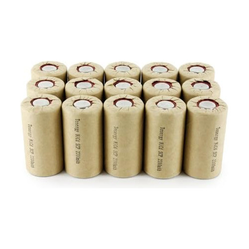 Nicd Subc 2200mah Paper Wrapped Rechargeable Battery Fl...