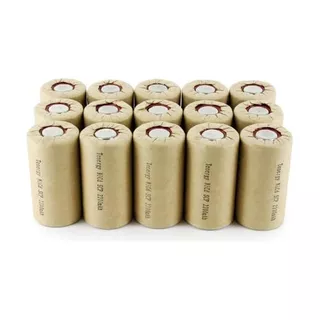 Nicd Subc 2200mah Paper Wrapped Rechargeable Battery Fl...