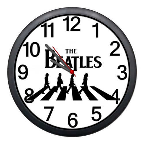 Relógio Parede The Beatles Sala Cozinha Vintage Retrô Barato