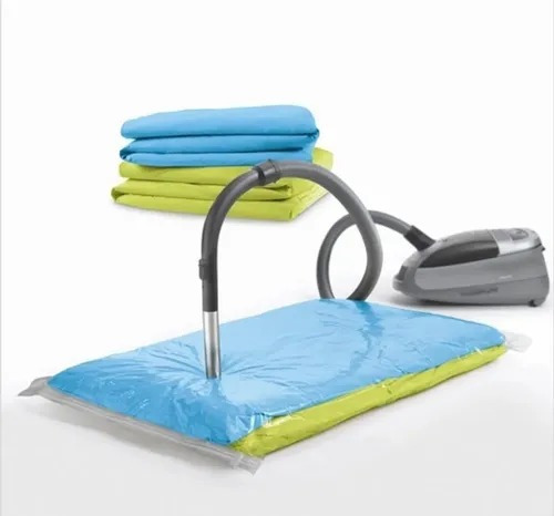 12 Bolsas Al Vacio 50x60 Comprimir Ropa Ahorra Espacio