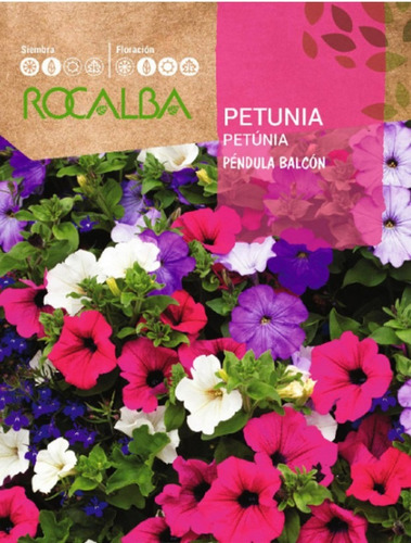 Semilla Petunia Pendula Rocalba