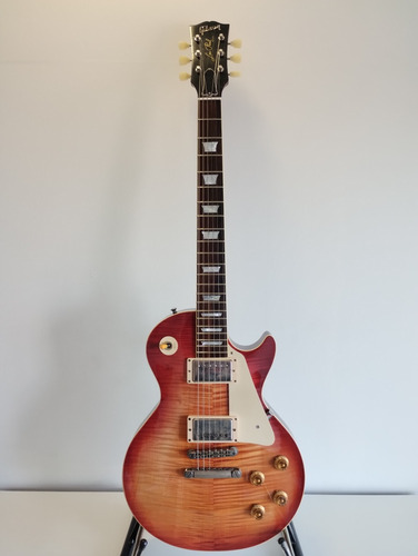Gibson Les Paul 1959 Replica No Carneglia, Sion, Bartlett Diestro Bordó Palo De Rosa (Usado)